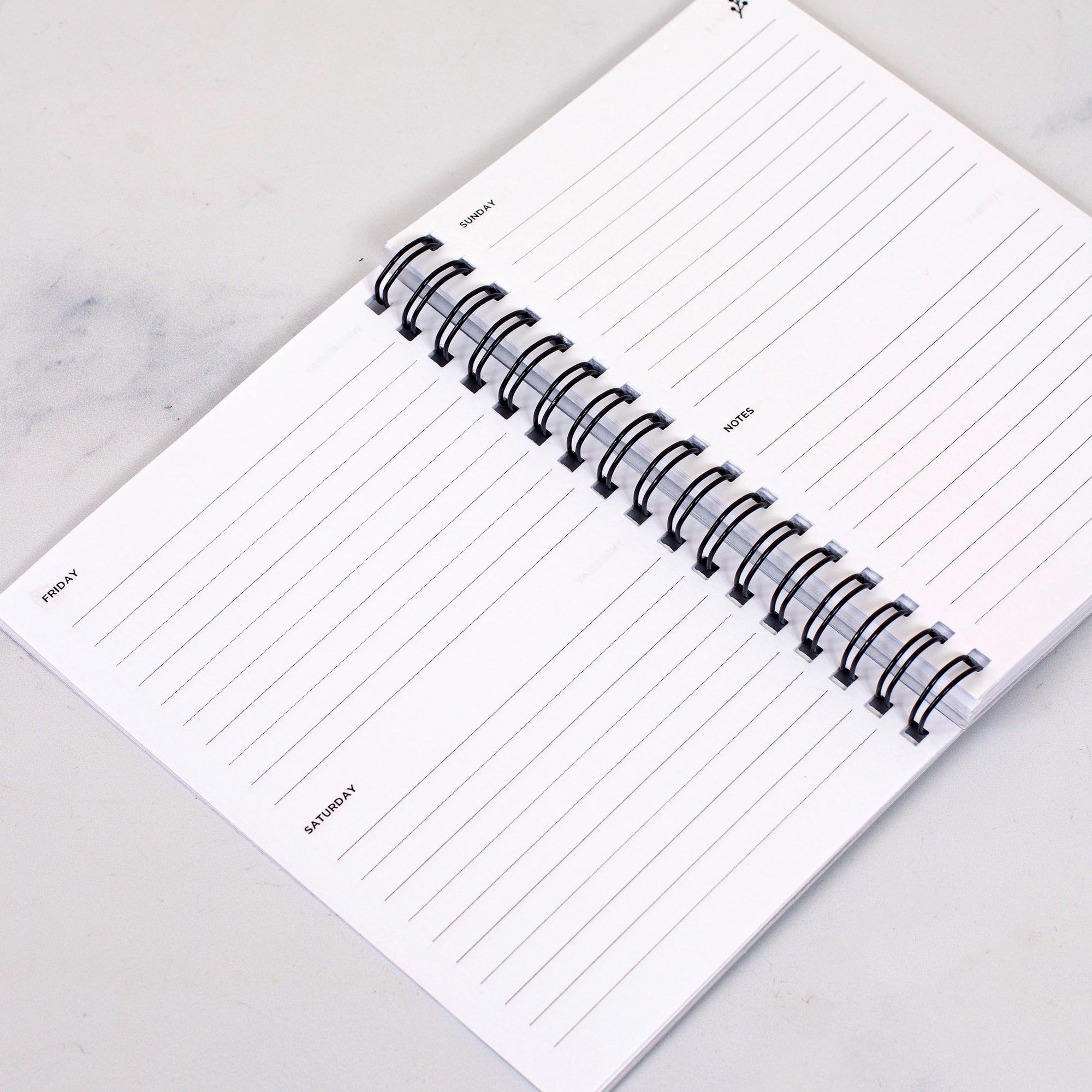 To Go Undated A6 Foil Planner