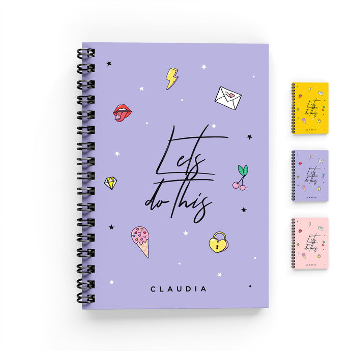 Let's Do This Lined Notebook - By Lana Yassine