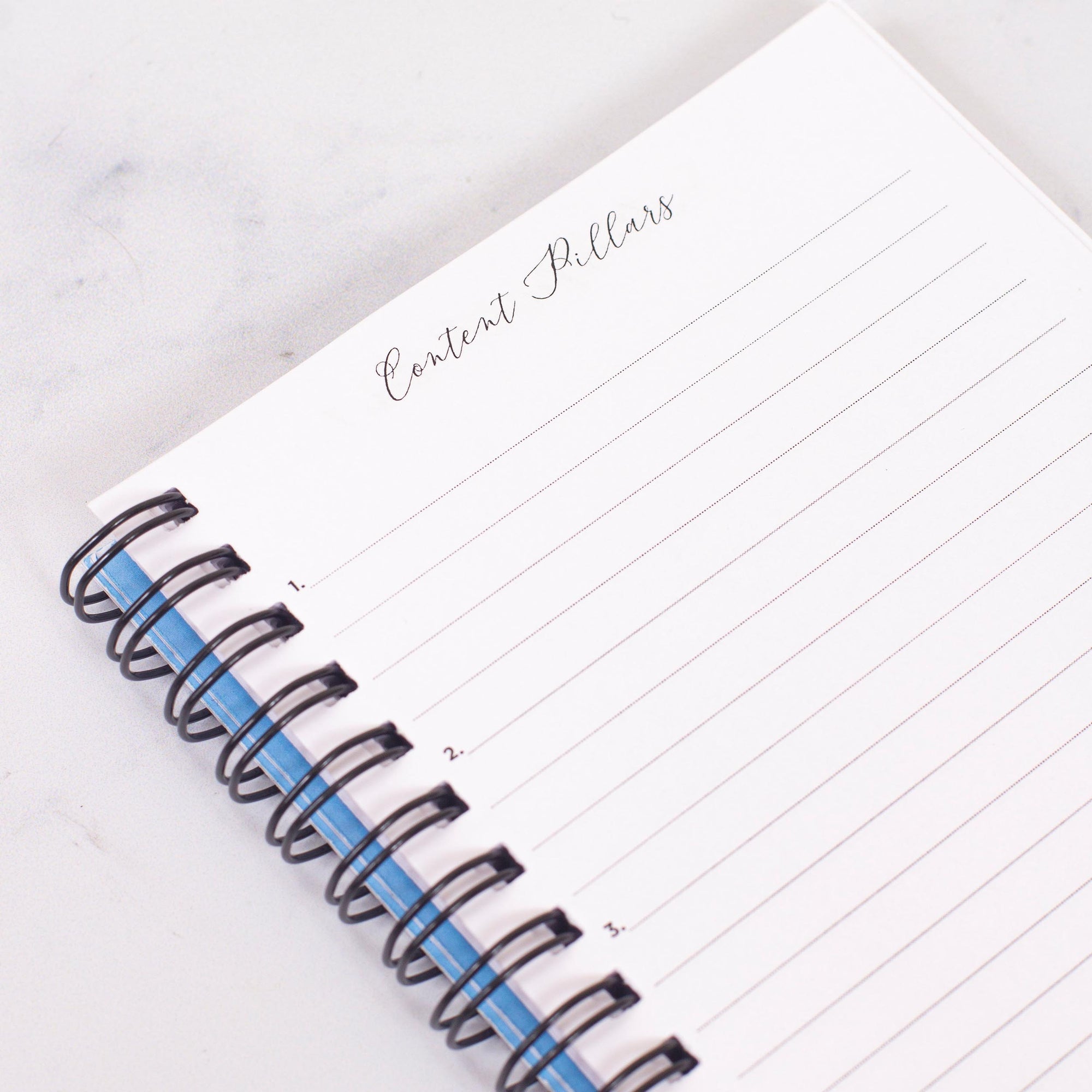 Social Media A6 Foil Planner