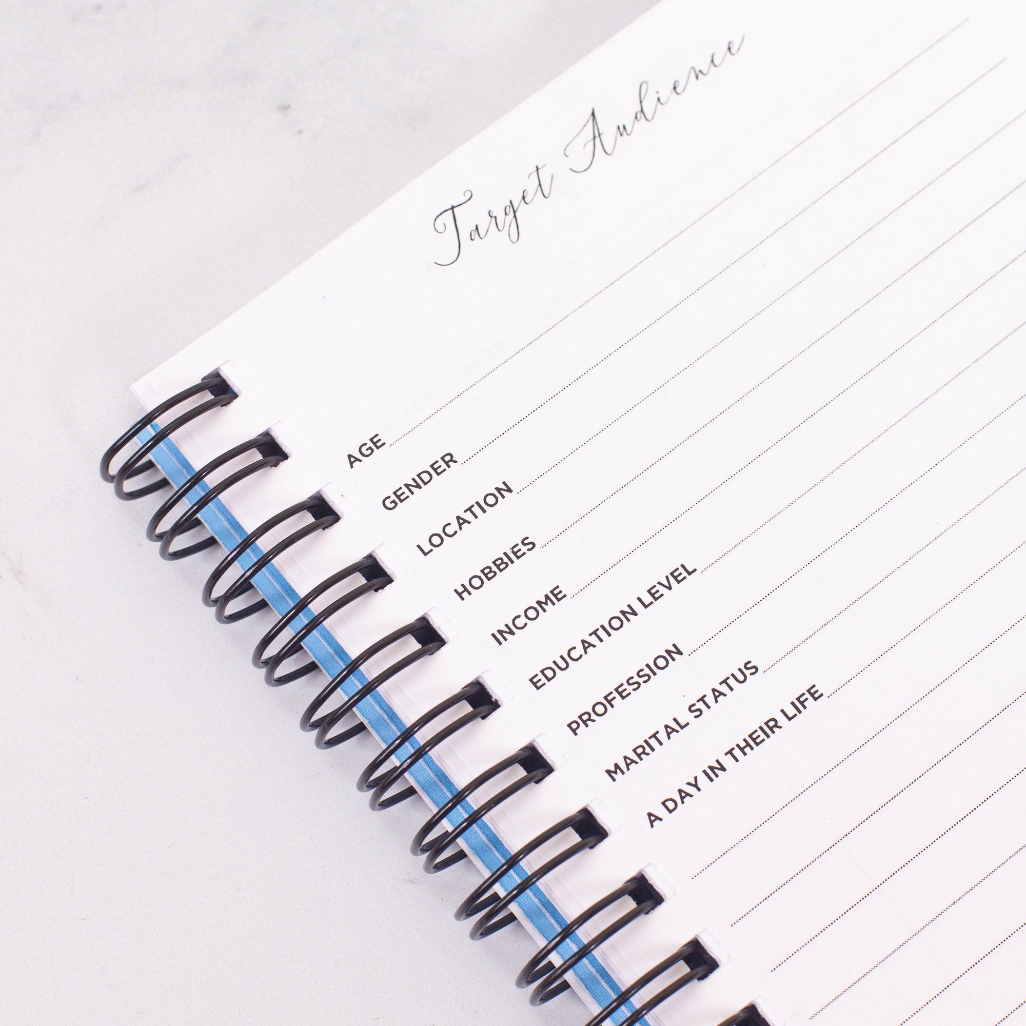 Social Media A6 Foil Planner