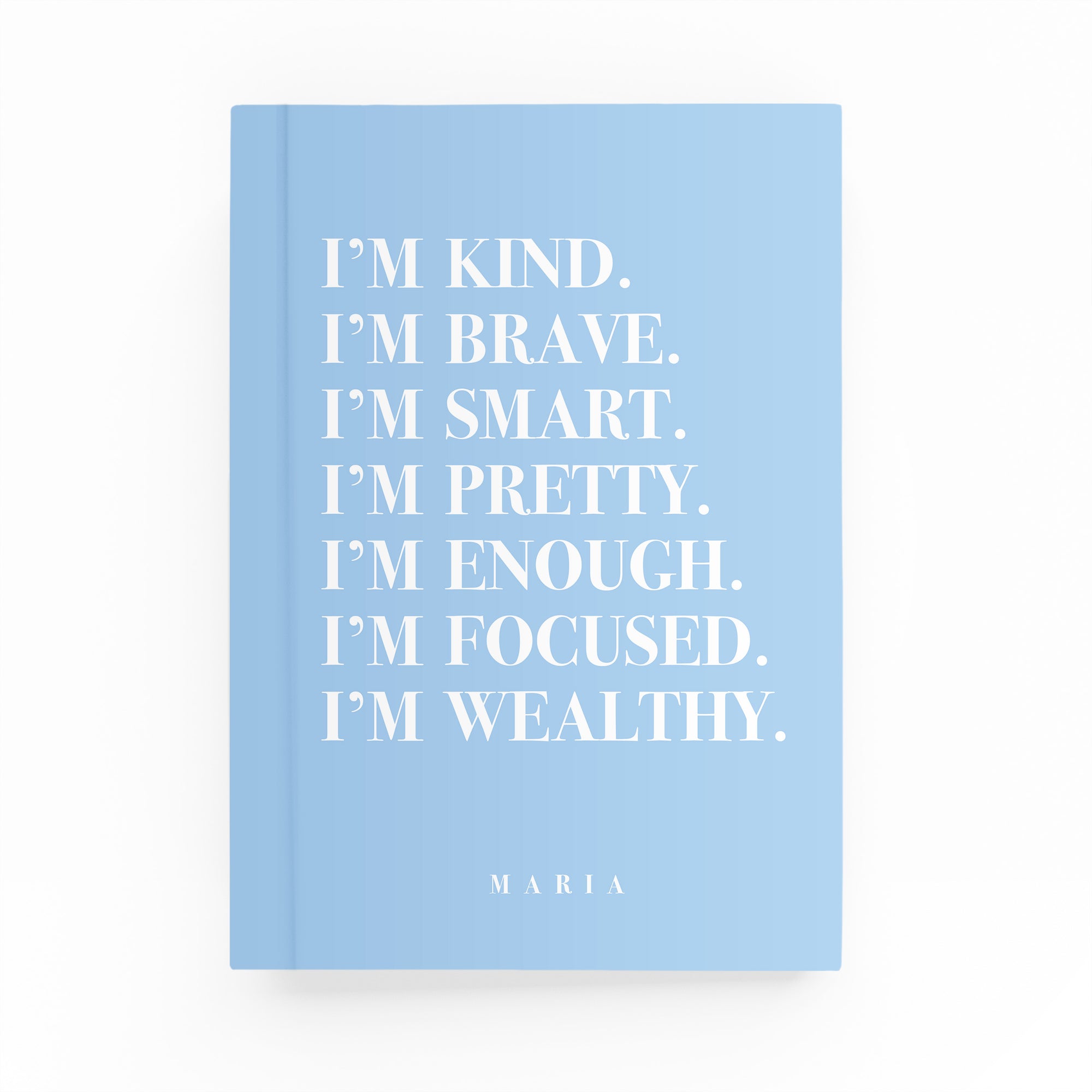 Affirmations Weekly Planner