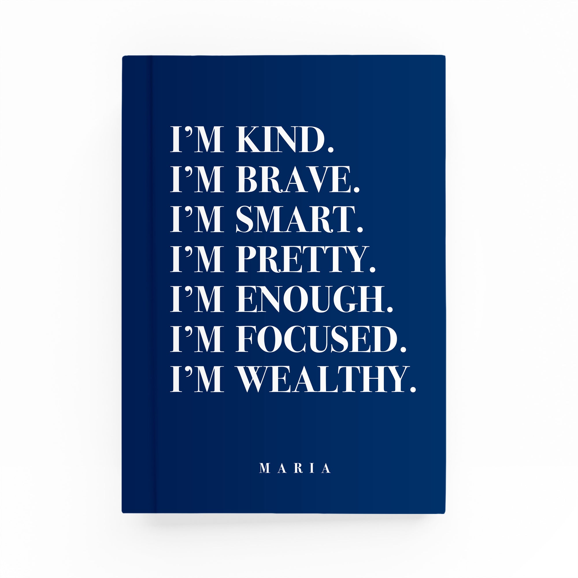 Affirmations Weekly Planner