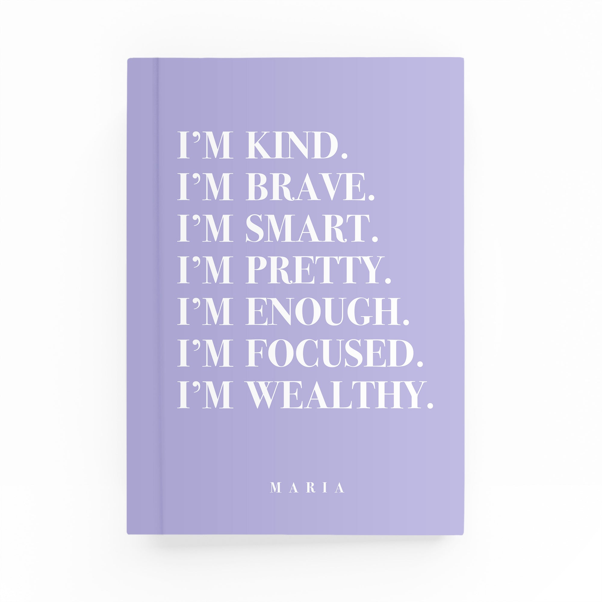 Affirmations Weekly Planner