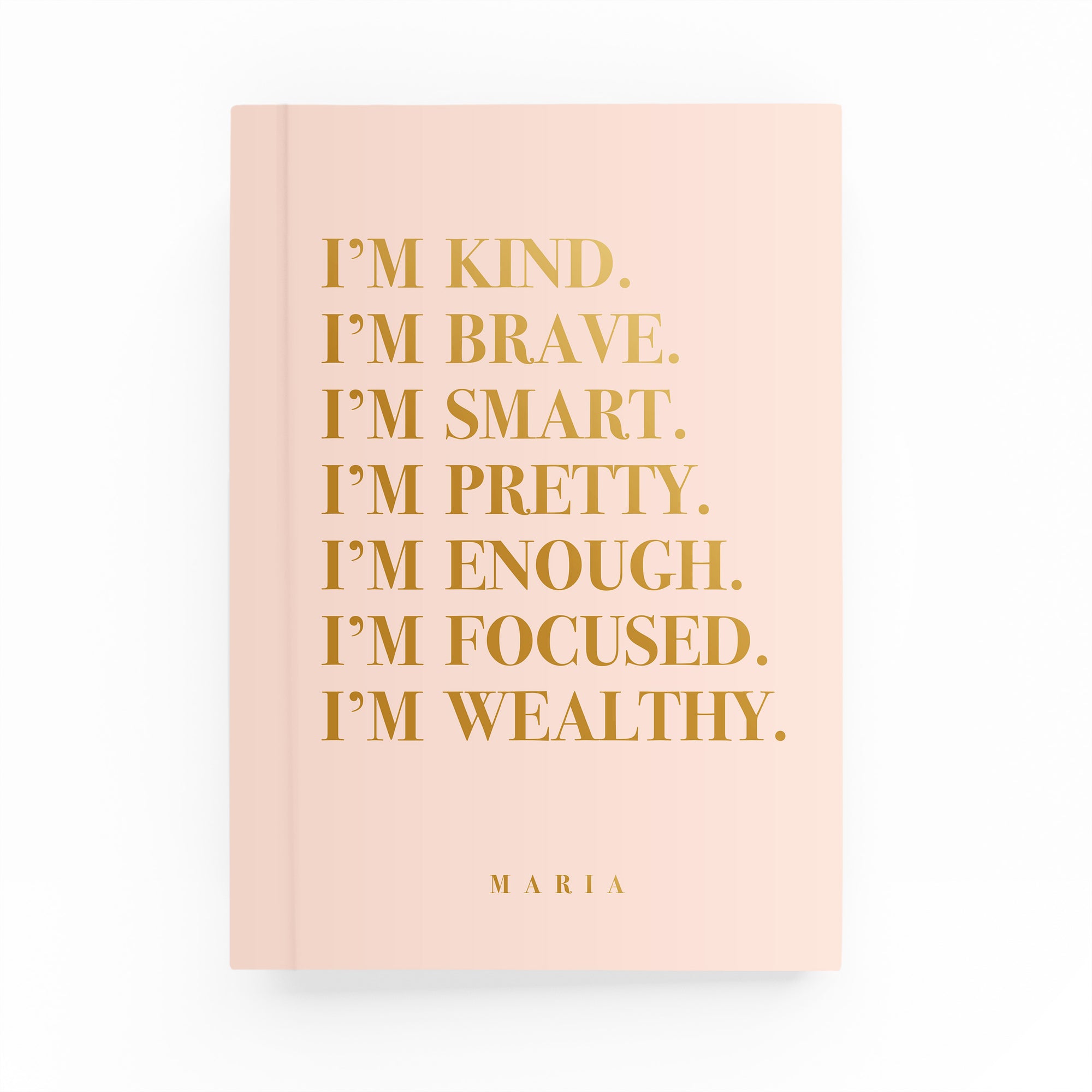 Affirmations Weekly Planner