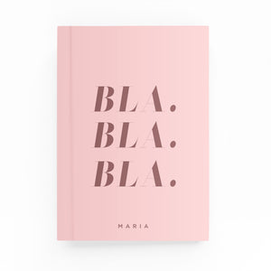 Bla Bla Bla Lined Notebook