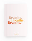 Breathe Lined Notebook