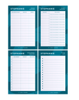 Colorful Student Study Desk Planner