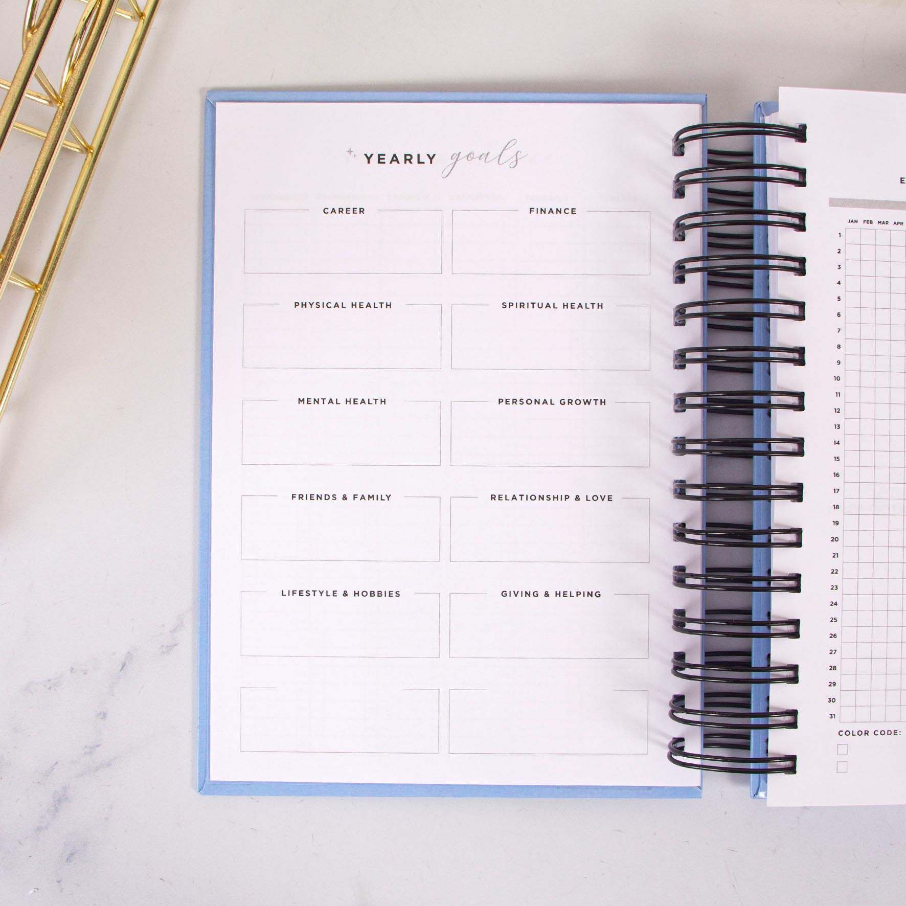 Yellow Sunshine Daily Planner