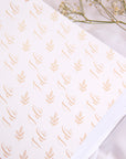 Playful Names Foil Wedding Guest Book
