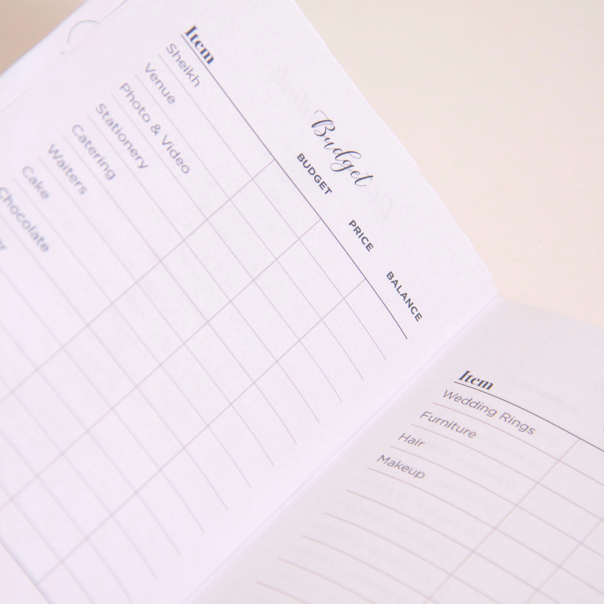 "I Do" Kateb Kitab A6 Planner