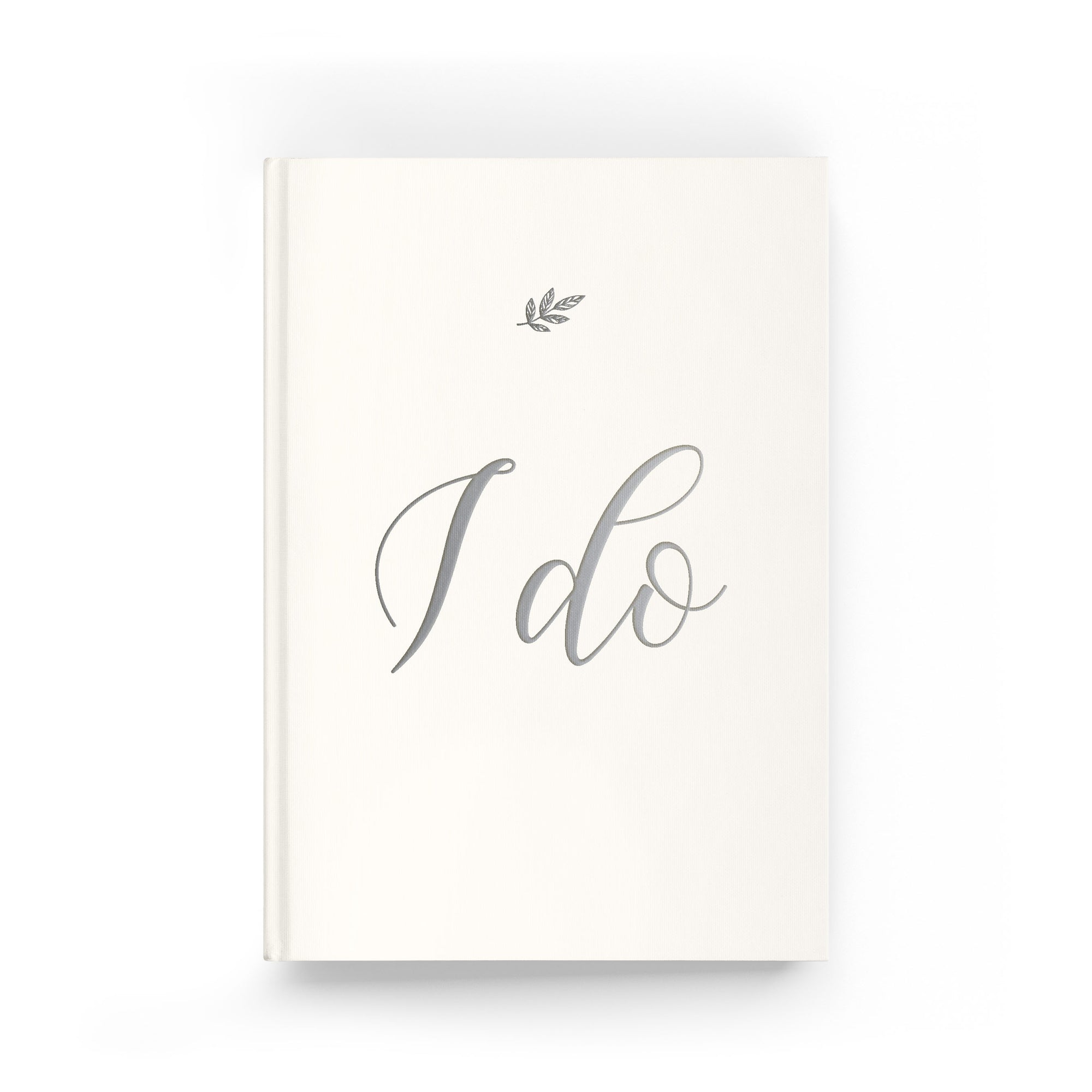 "I Do" Wedding Planner with Silver Foil