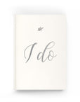 "I Do" Wedding Planner with Silver Foil