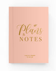 Wedding Plans & Notes Lined Notebook