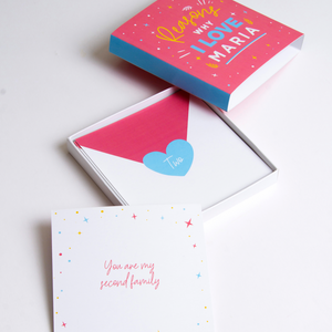 Festive Pink Reasons Why I Love You Box - By Lana Yassine