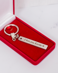 Engraved Stainless Keychain
