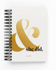 And She Did Daily Planner