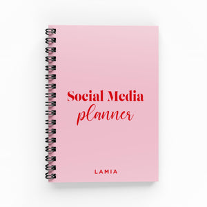 Social Media A6 Planner