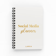 Load image into Gallery viewer, Social Media A6 Planner
