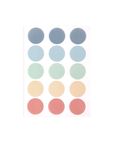 Sunrise Round Stickers