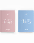 His & Her Vows Lined Notebook