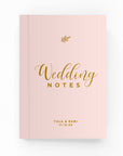 Wedding Notes Lined Notebook
