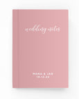 Wedding Notes A6 Lined Notebook