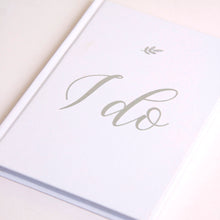 Load image into Gallery viewer, &quot;I Do&quot; Wedding Planner with Silver Foil
