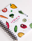 Colored Veggies Cooking Recipe Book - By Lana Yassine