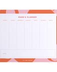 Colorful Weekly Desk Planner