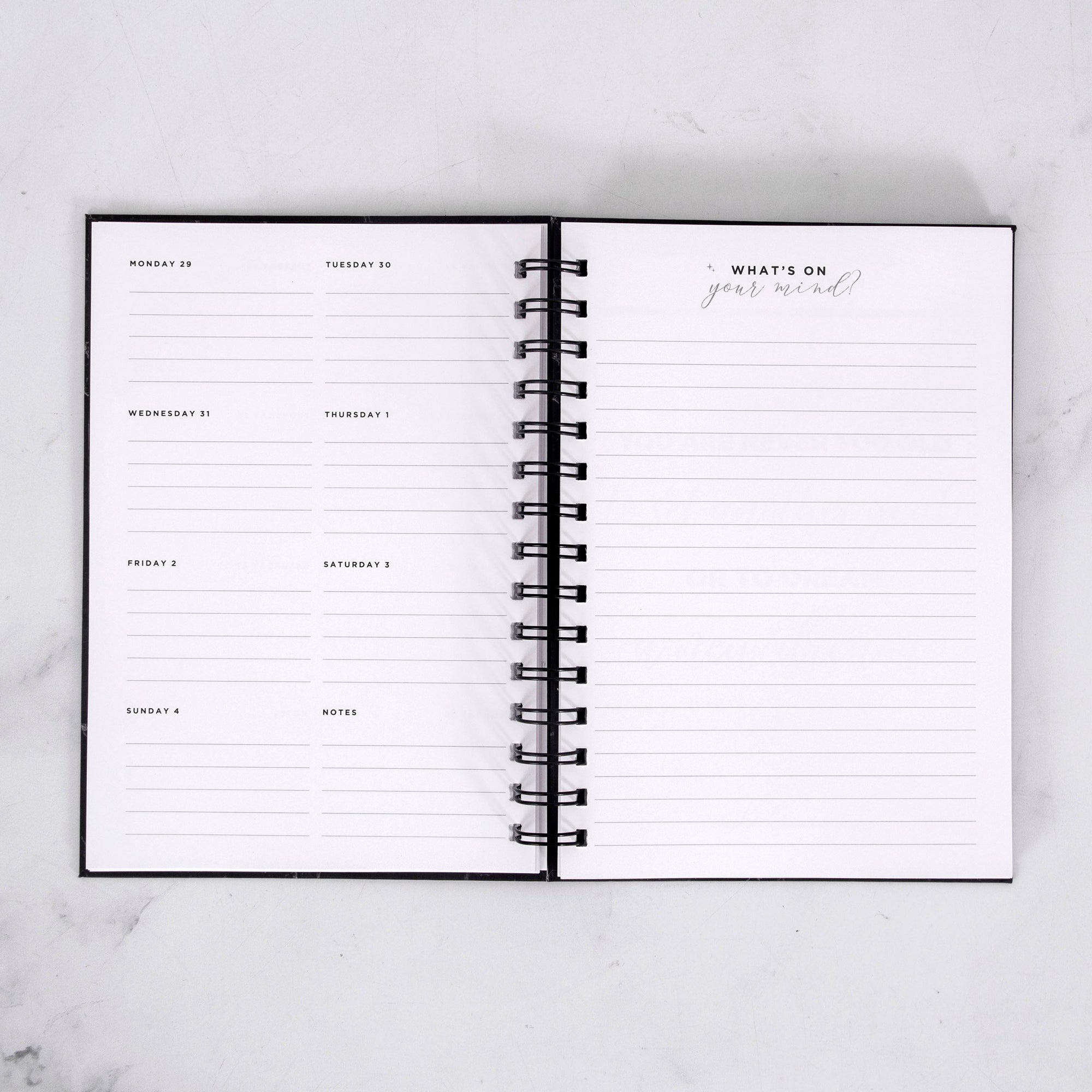 Don&#39;t Stop Until You&#39;re Proud Foil Weekly Planner