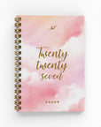 Yearly Script Foil Weekly Planner