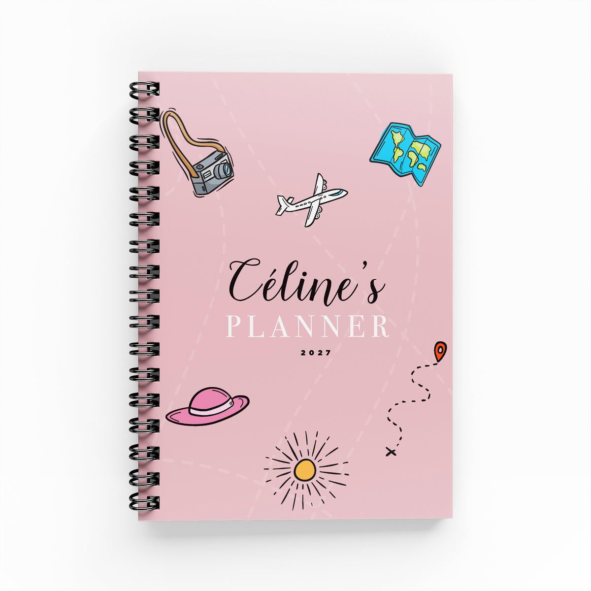 Travel Theme Weekly Planner