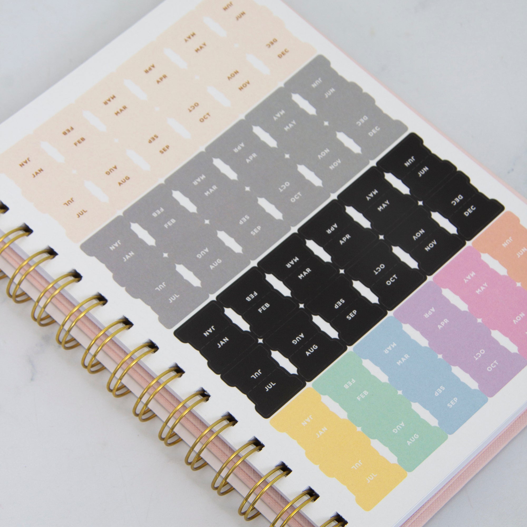 Yearly Foil Weekly Planner