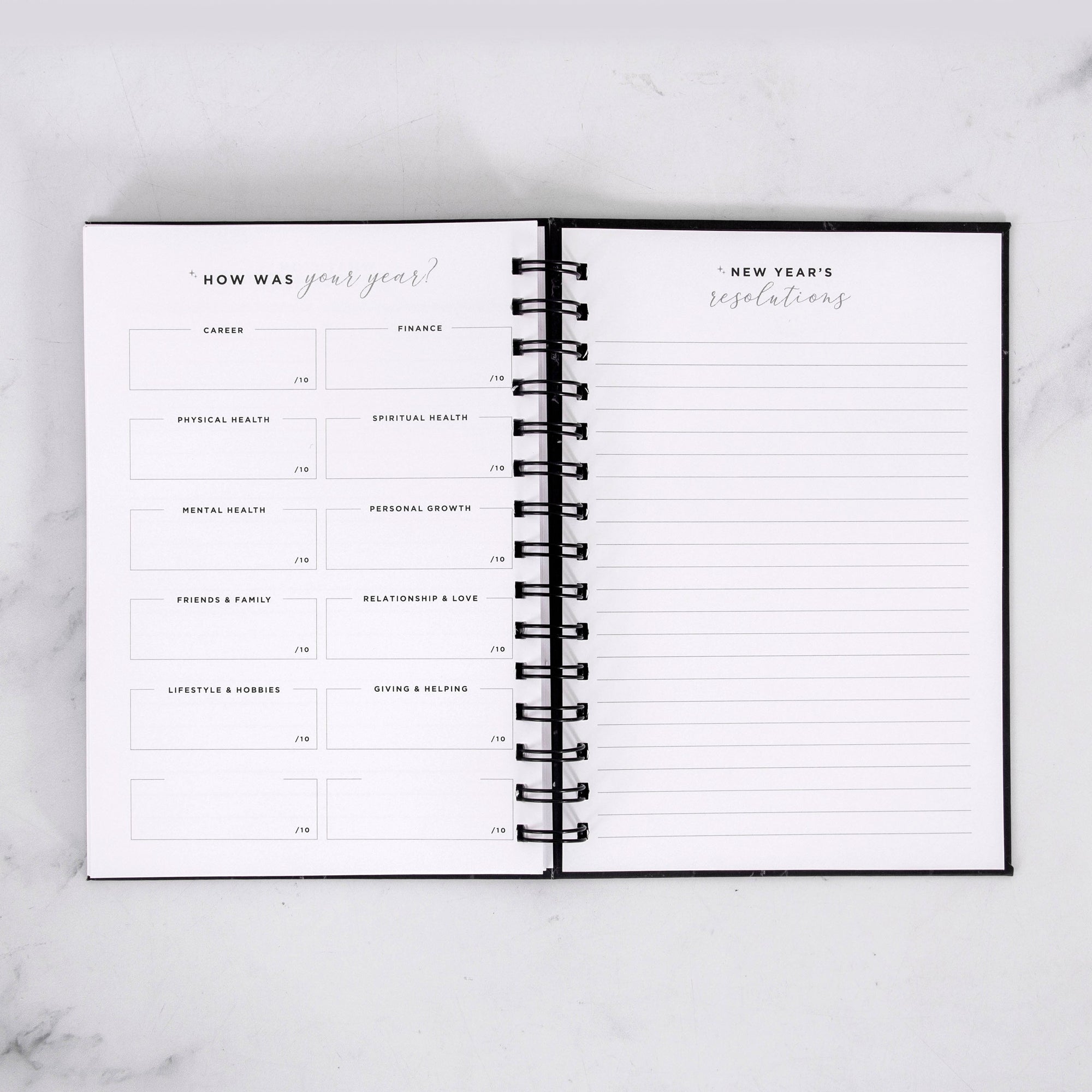 Overthinker Foil Weekly Planner