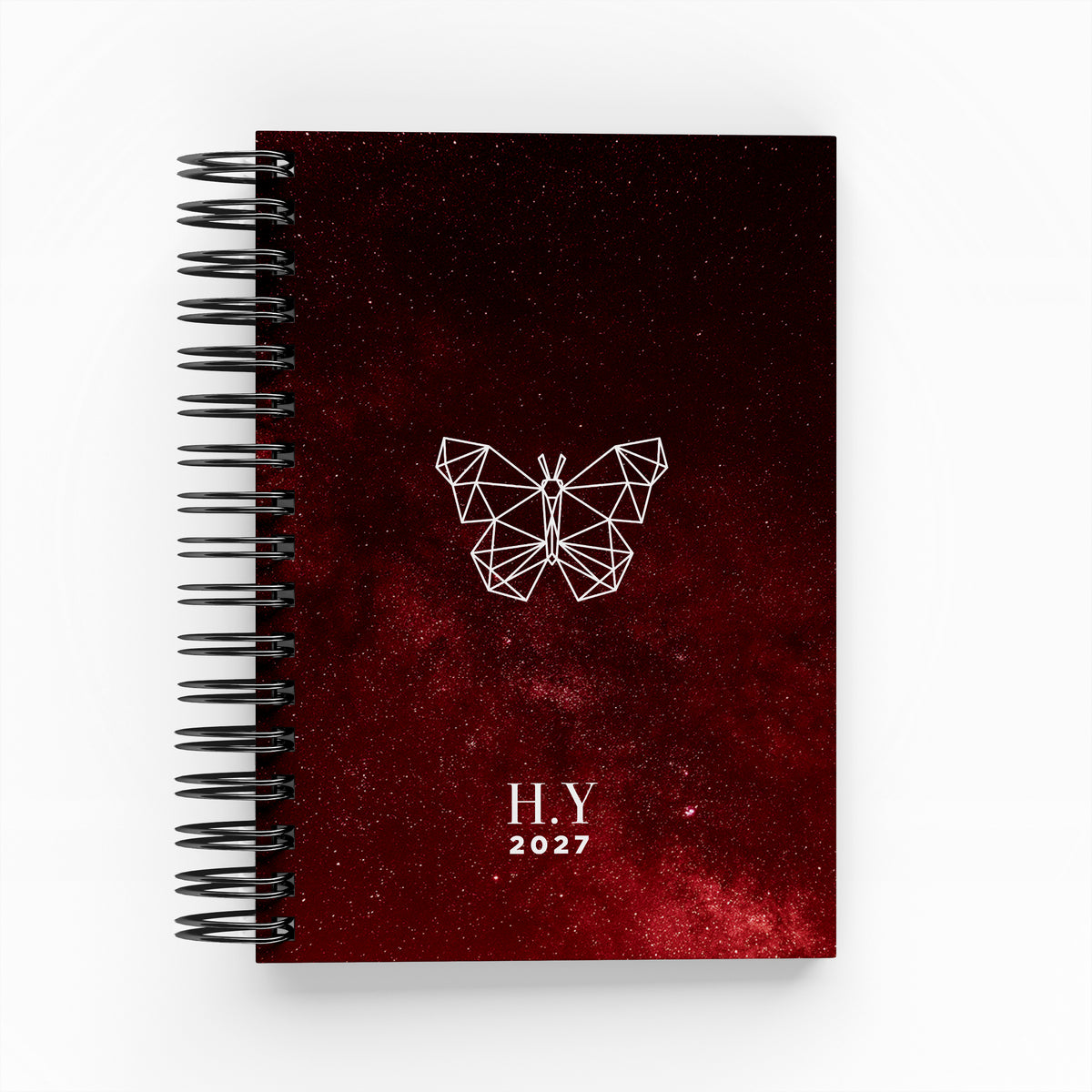 Red Space Daily Planner