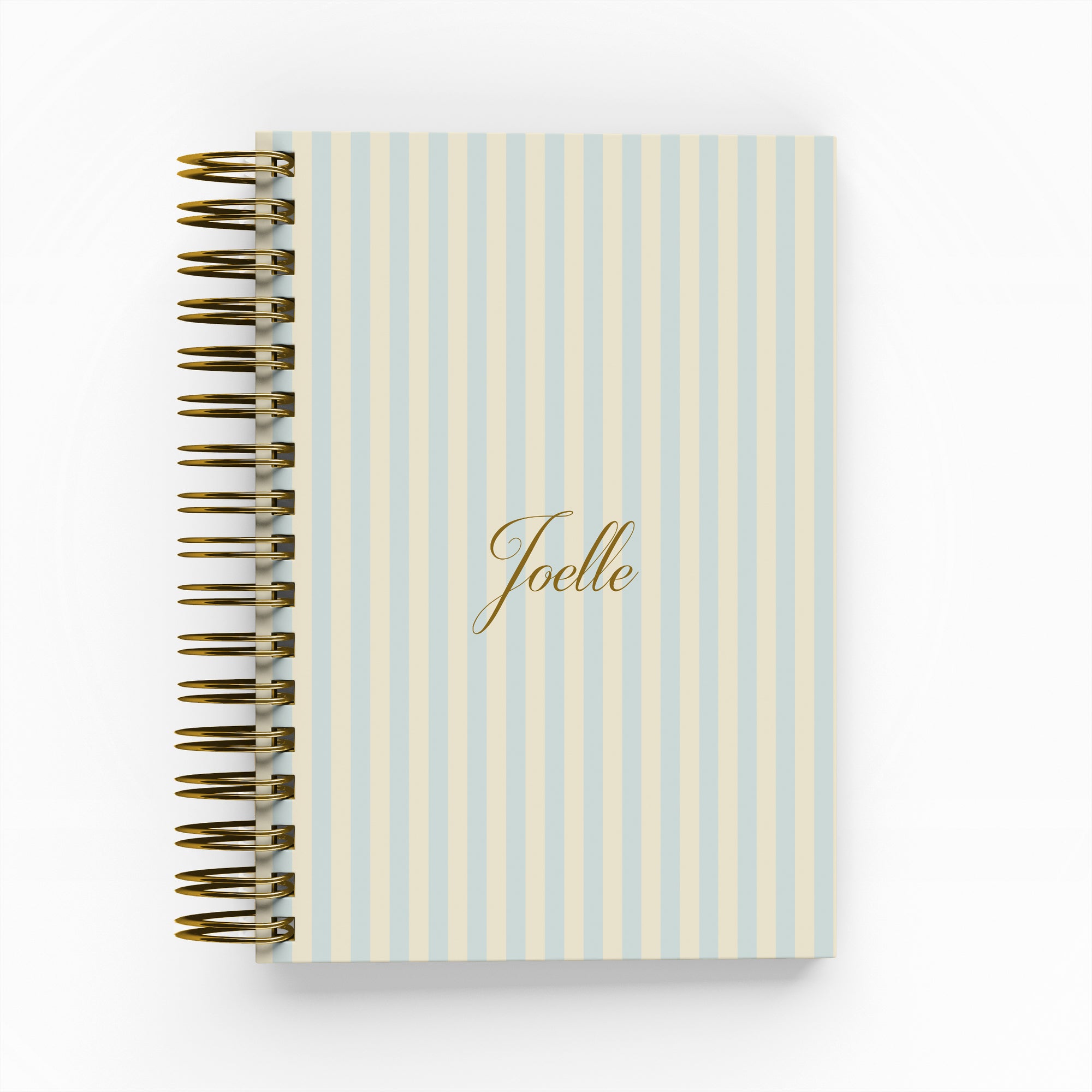 Striped Foil Daily Planner
