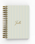 Striped Foil Daily Planner