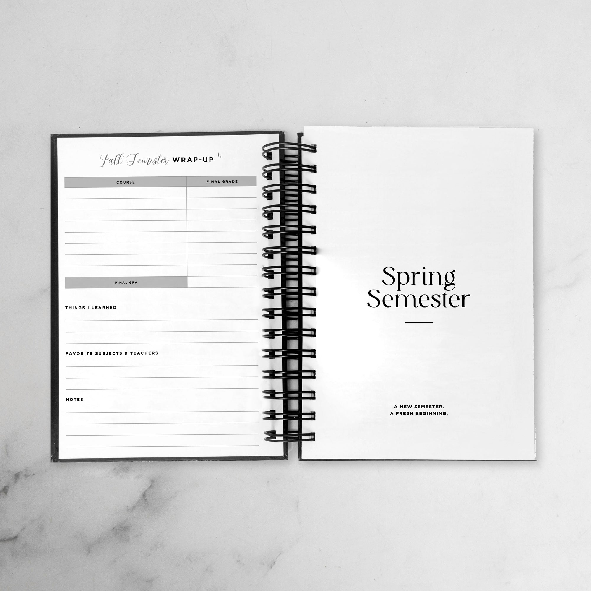 Architecture Foil Academic Planner