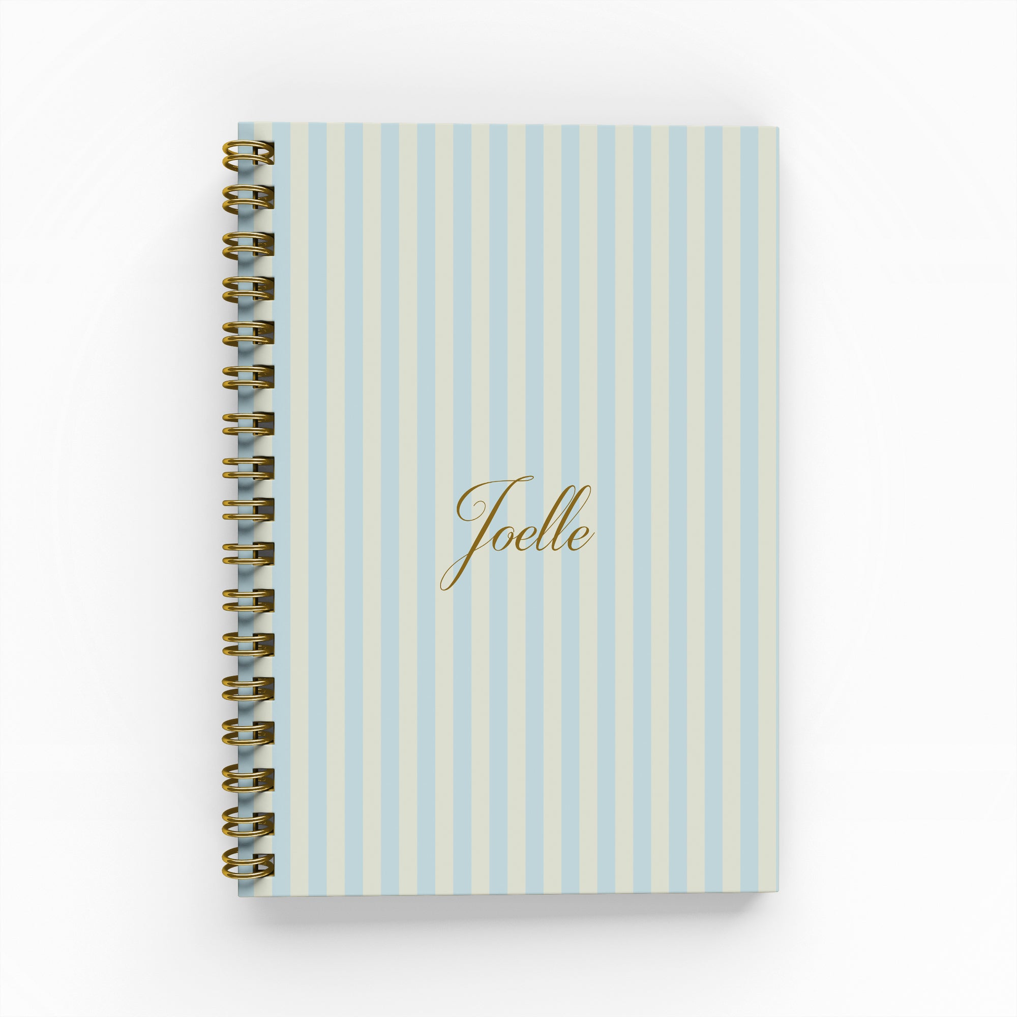 Striped Foil Weekly Planner