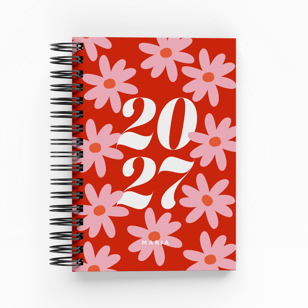 Flowery Yearly Daily Planner