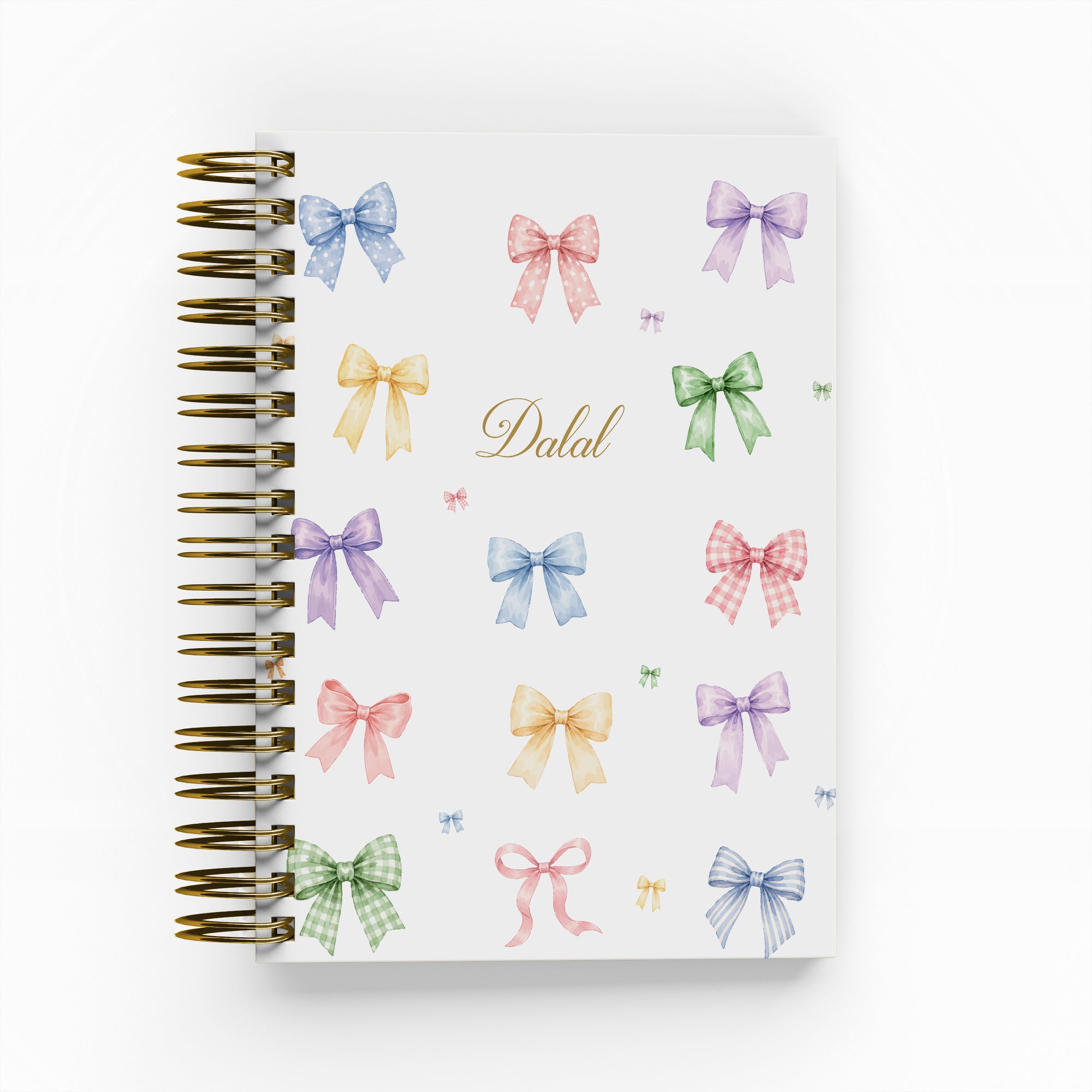 Bows Foil Daily Planner