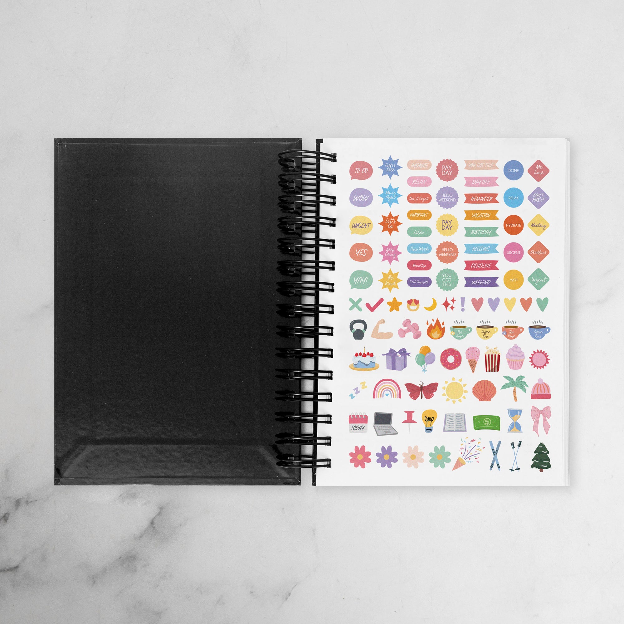 Candy Stripe Daily Planner