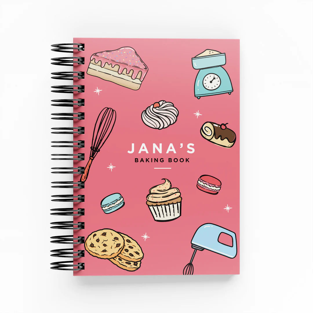 Colorful Baking Recipe Book