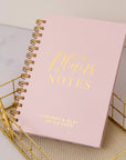 Wedding Plans & Notes Foil Lined Notebook