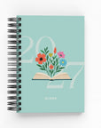 Yearly Flower Book Daily Planner