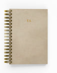 Initials Vegan Leather Foil Daily Planner