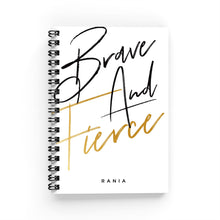 Load image into Gallery viewer, Brave &amp; Fierce Weekly Planner - By Lana Yassine
