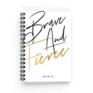 Brave & Fierce Weekly Planner - By Lana Yassine