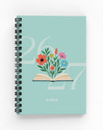 Yearly Flower Book Weekly Planner