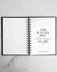 Red Lips Weekly Planner